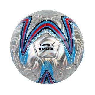 Мяч для игры в футбол, 1 слой PVC, металлик X-Match 56487