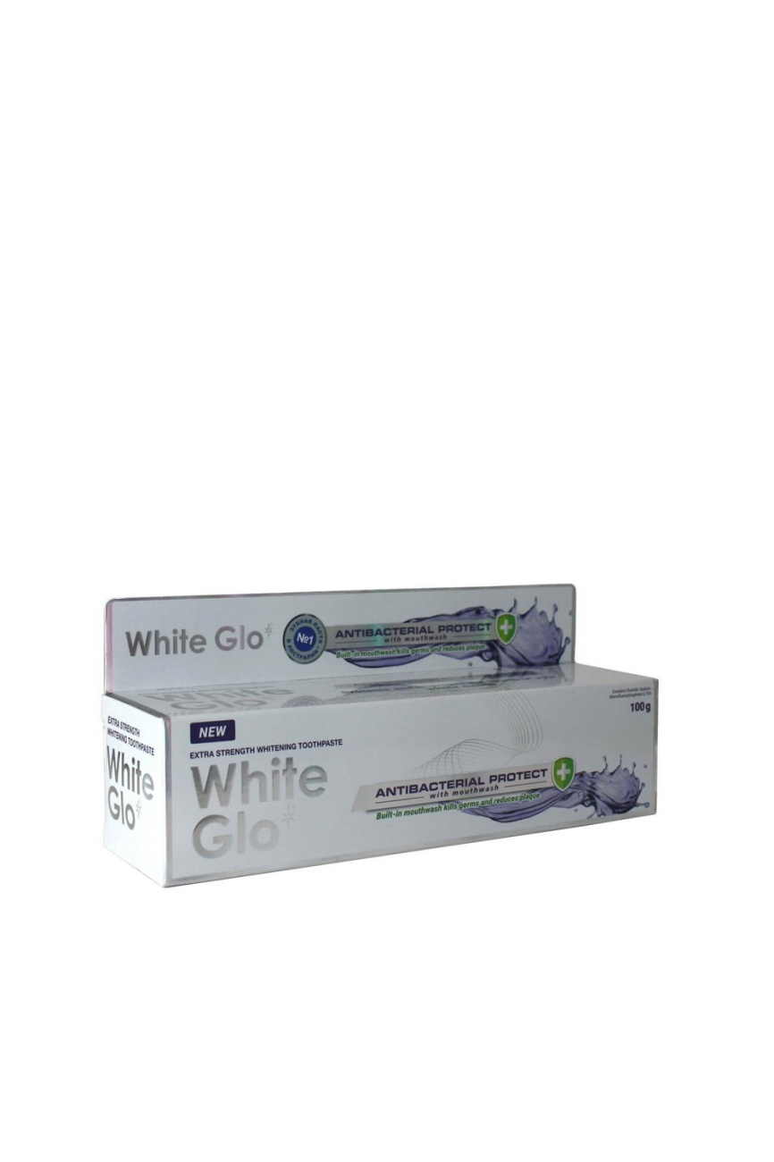Зубная паста White Glo отбеливающая с антибактериальным эффектом и ополаскивателем 100мл. W8213-НТМ