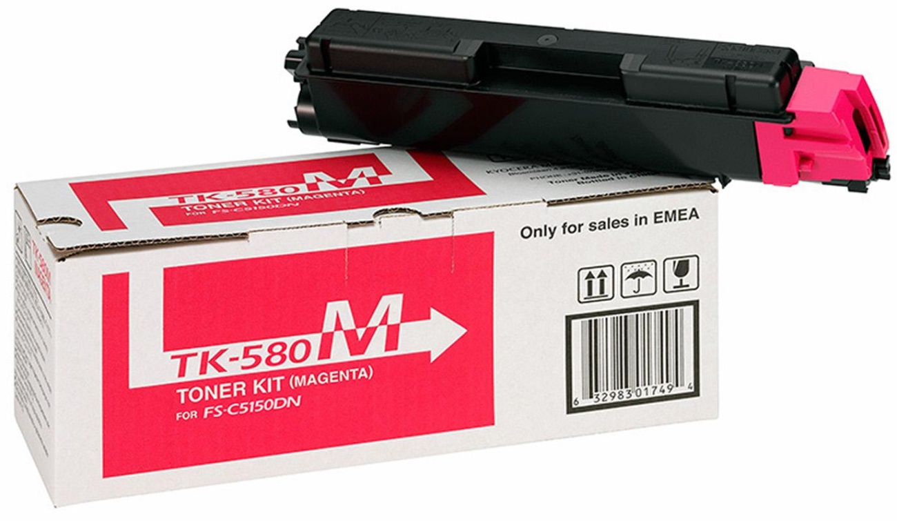 Картридж лазерный Kyocera TK-580M пур. для FS-C5150DN 332797 1T02KTBNL0