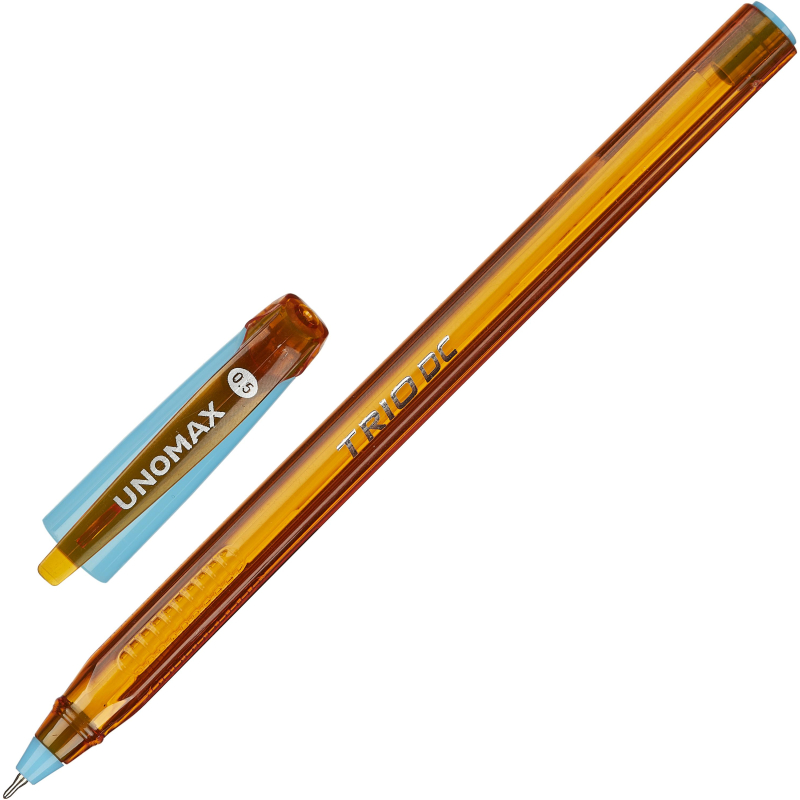 Ручка шариковая неавтомат. Unomax/Unimax TrioDC,масл, син,оранж.корп 1842152
