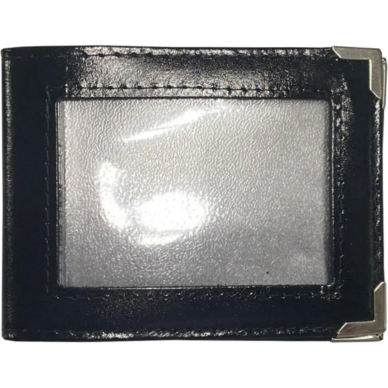 Обложка д/удостоверения натур кож Шик,черн, с металл.люверсом 2320574 2,70гр-211