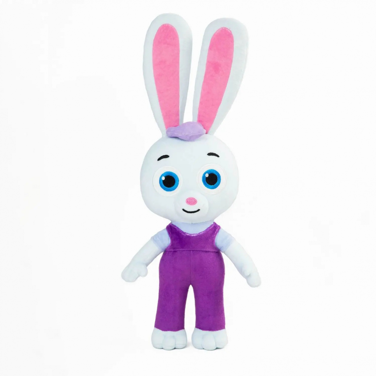 СмолТойс Мягкая игрушка Зайчонок Скок 48см 7406/БЕЛ/48