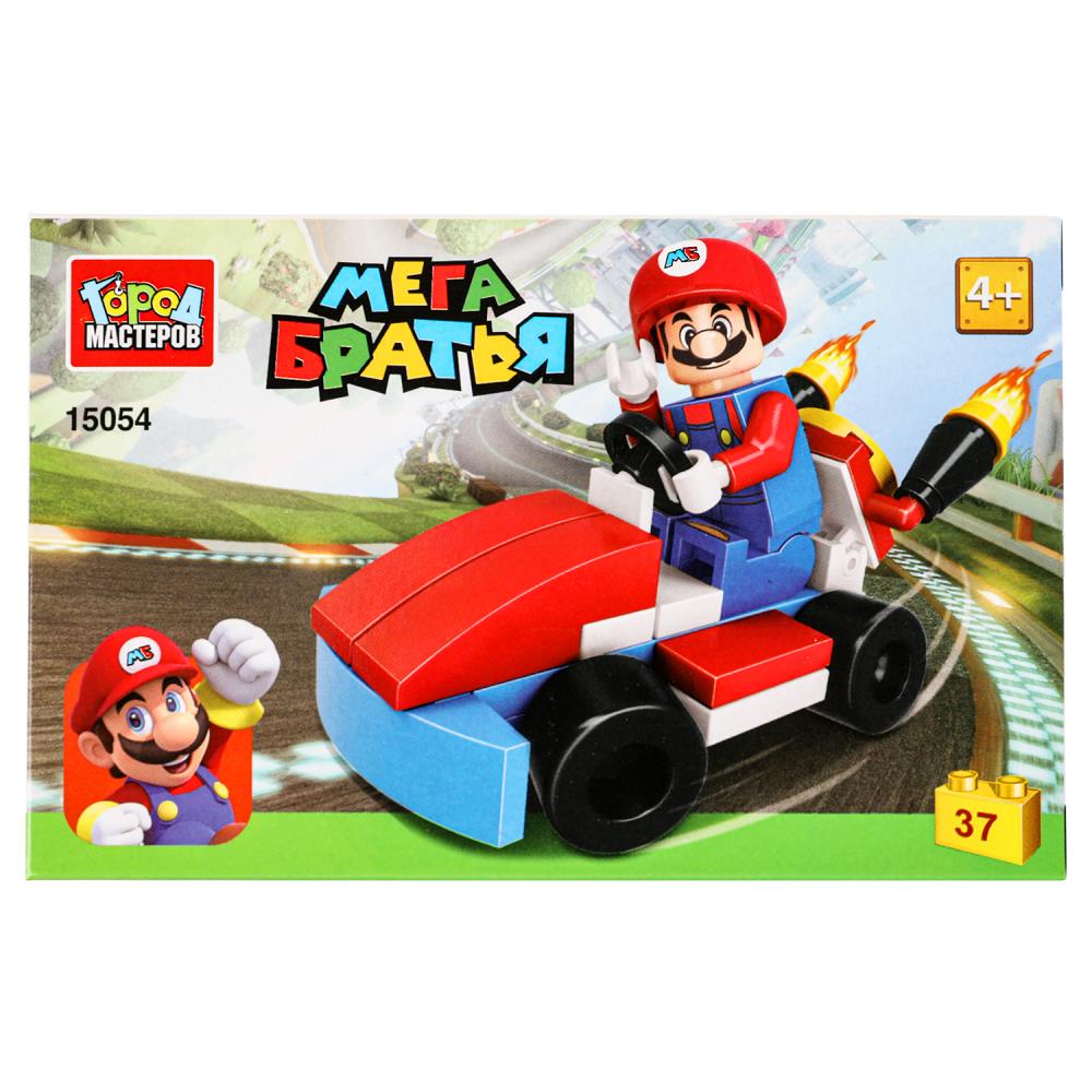 Конструктор детский Марио, 37 дет. Город Мастеров 15054-ZH