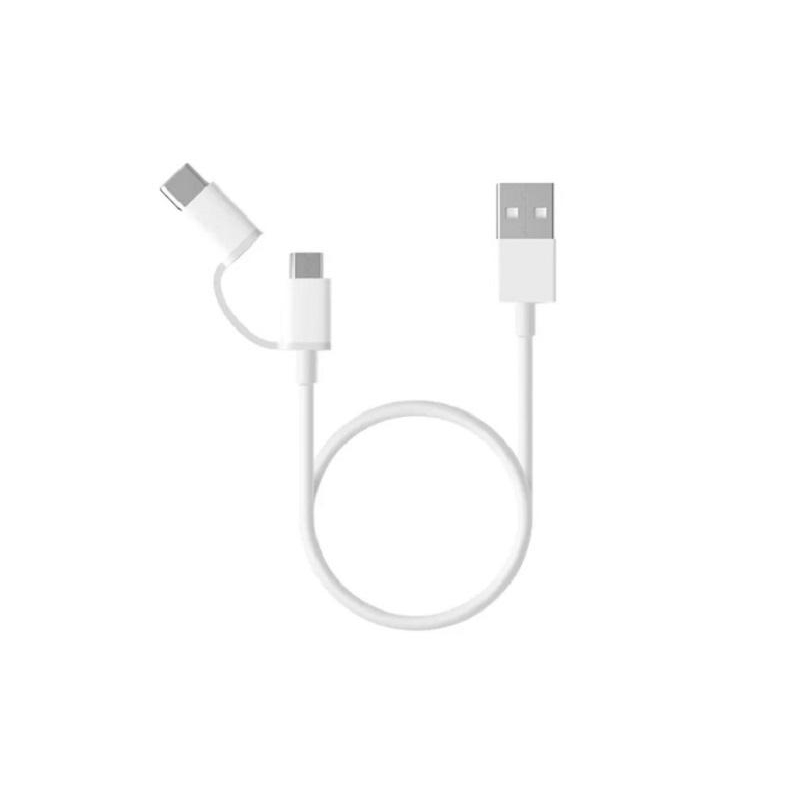 Кабель Xiaomi 2-in-1 USB Cable (Micro USB to Type C) 100cm 1650990 SJV4082TY