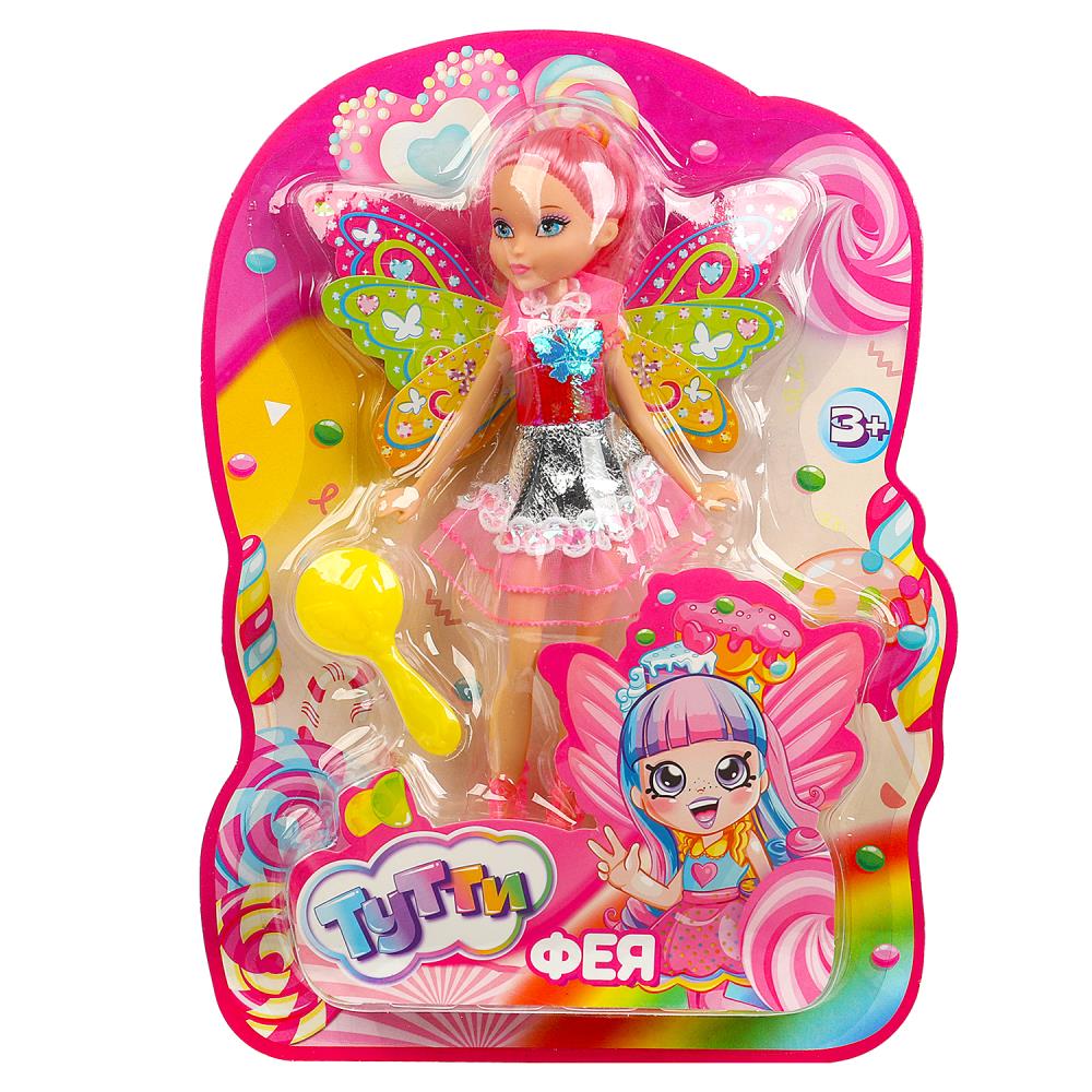 Кукла фея 18 см. с крыльями, расческа, Тутти Тутти ST0028394C-3-RU