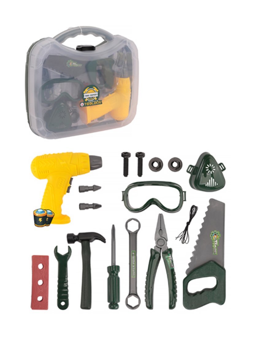 Игровой набор Инструменты, предметов 15 шт. Наша Игрушка BB8048-B