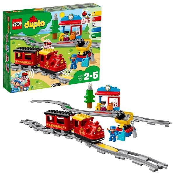 Конструктор "Поезд на паровой тяге" LEGO Duplo 10874-L