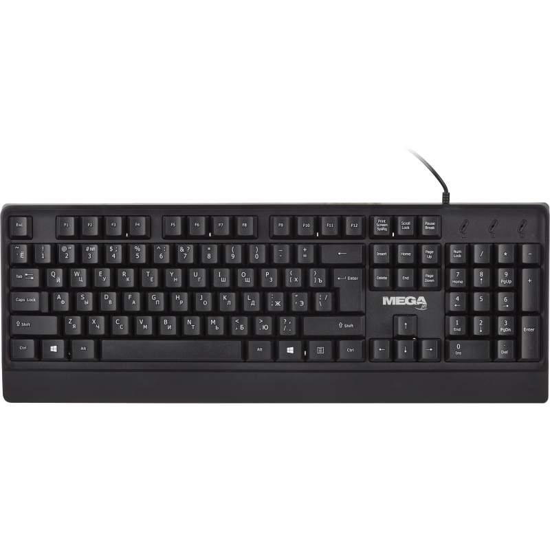 Клавиатура ProMega C-KB3031 черная, USB, 104кн ProMega jet 1637448