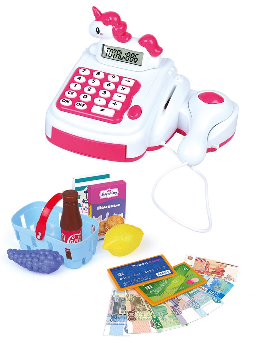 Касса с единорогом "Мой магазин" Mary Poppins 453353