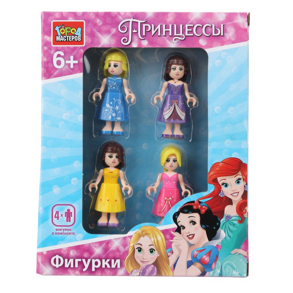 Конструктор фигурки "Принцессы" 4 шт. Город Мастеров 18095-AA