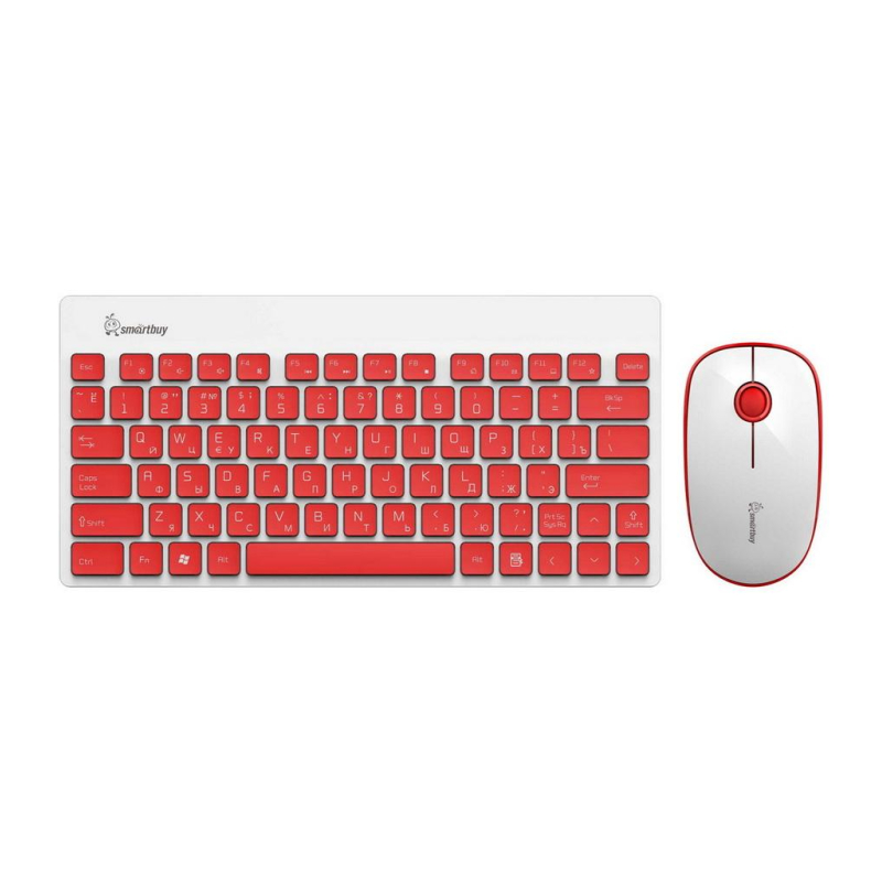 Набор клавиатура+мышь Smartbuy 220349AG красно-белый (SBC-220349AG-RW) /20 1559952