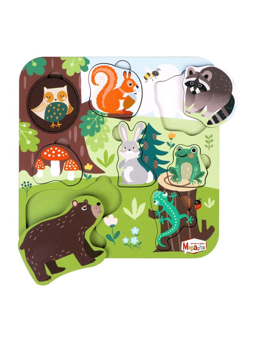Вкладыши Лесные друзья Mapacha 962188