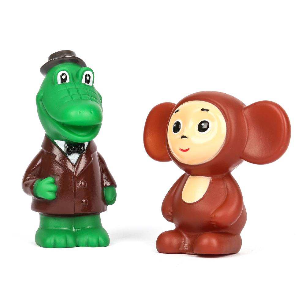 Игрушка пластизоль для ванны Гена и "Чебурашка" Союзмультфильм Играем Вместе 2304R0012-R-NW