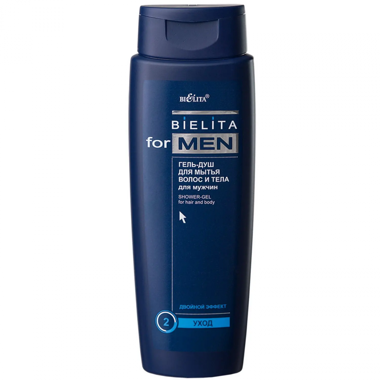 Гель-душ BIELITA for men для волос и тела 400мл 4810151011345