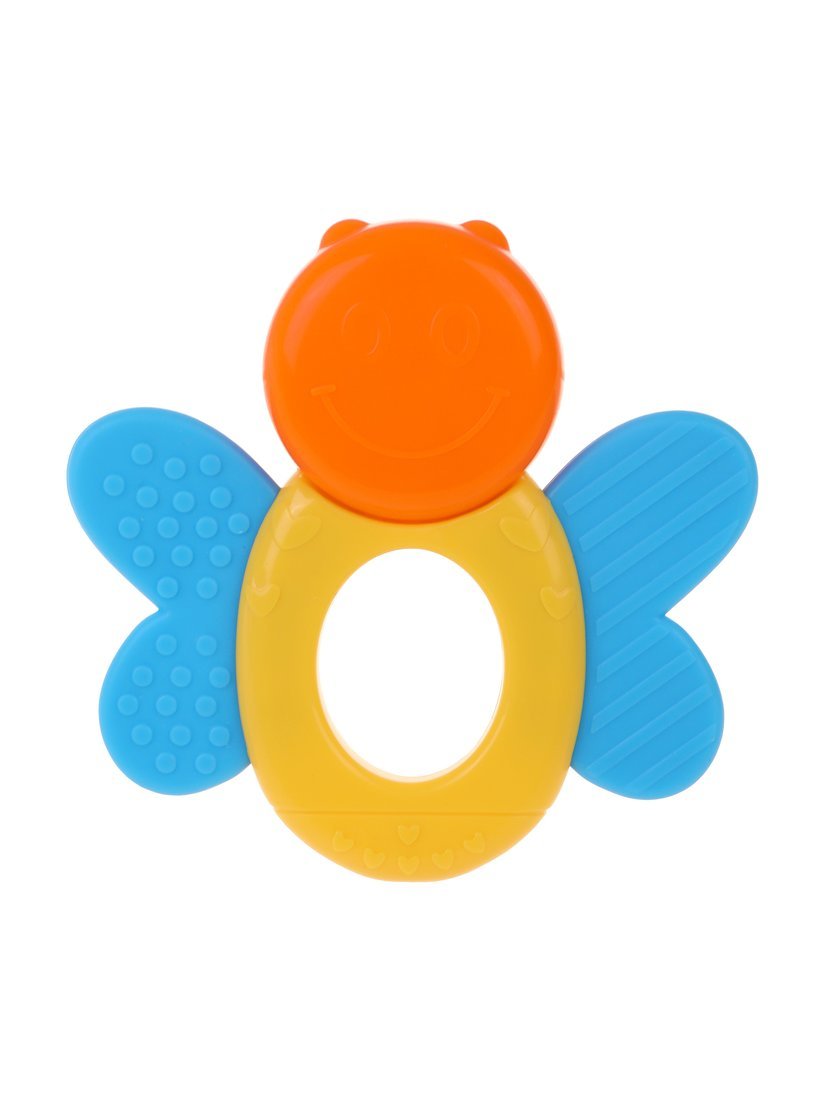 Погремушка-прорезыватель "Пчелка", детали с ребристой поверхностью Жирафики 940058