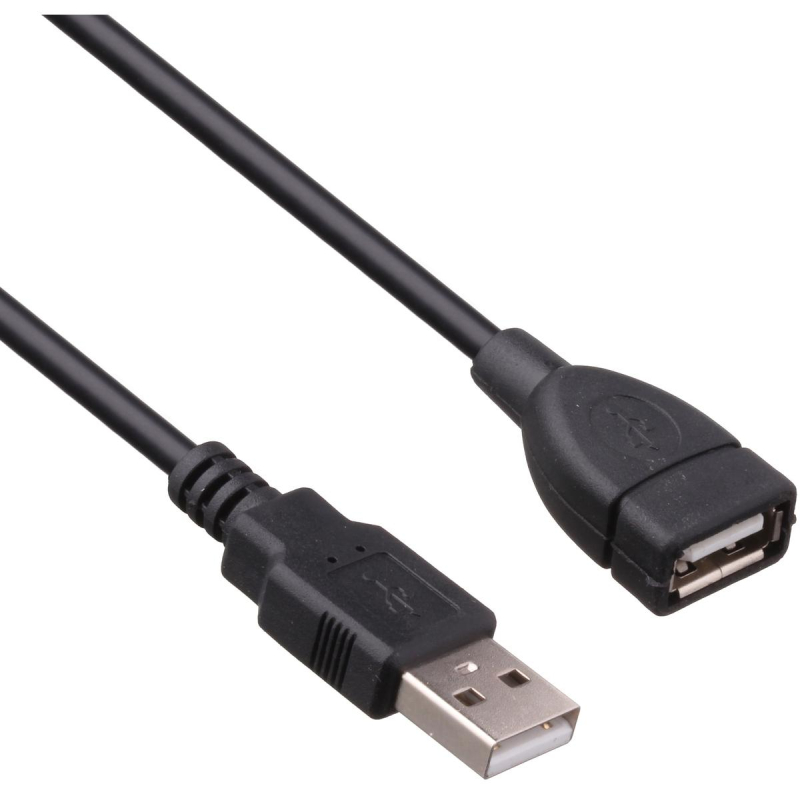 Удлинитель USB 2.0 ExeGate EX-CC-USB2-AMAF-3.0 (Am/Af, 3м) 1599540 EX138944RUS