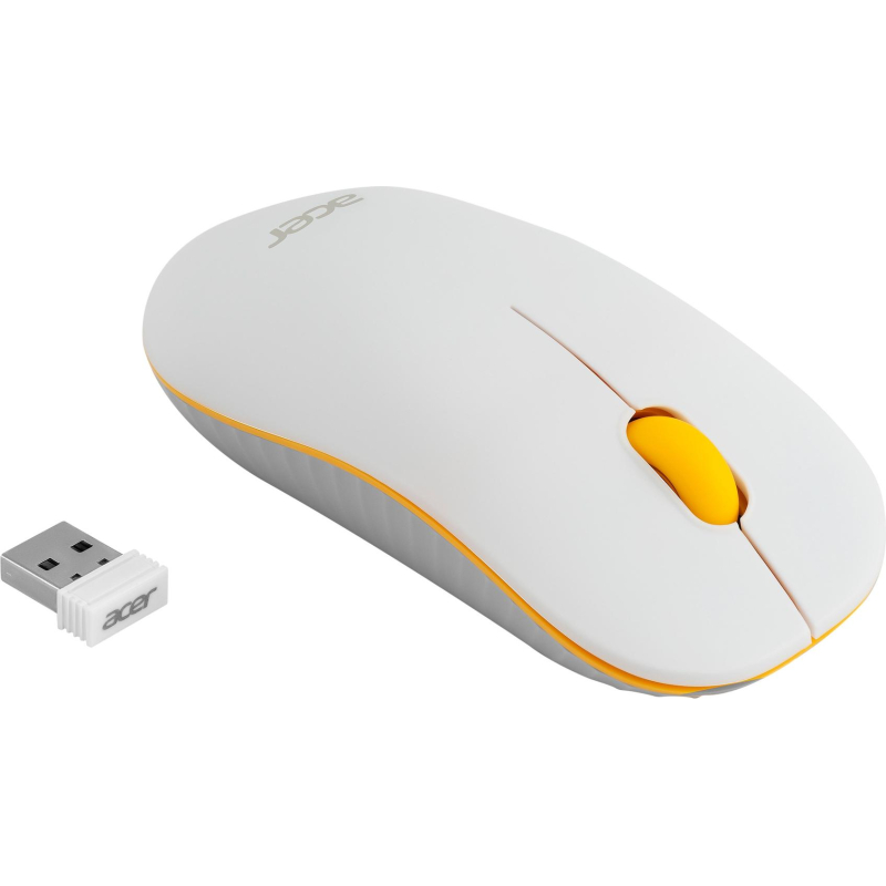Мышь компьютерная Acer OMR200 желтый оптич 1200dpi/3but WLS (ZL.MCEEE.020) 1864855