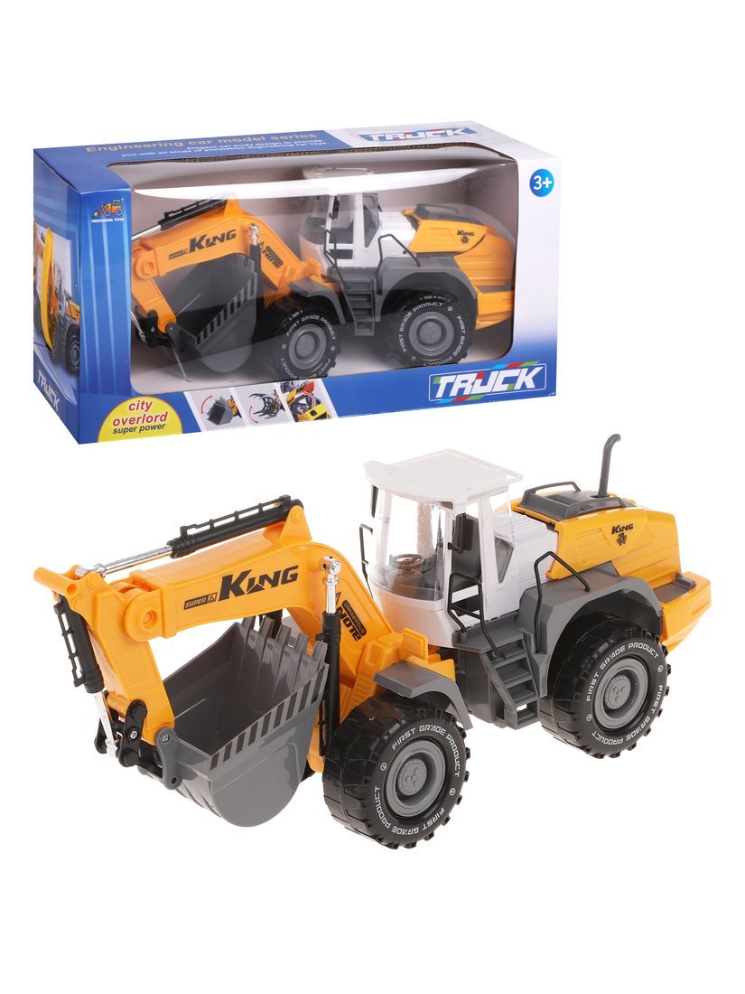 Экскаватор инерц. Наша Игрушка H998-6