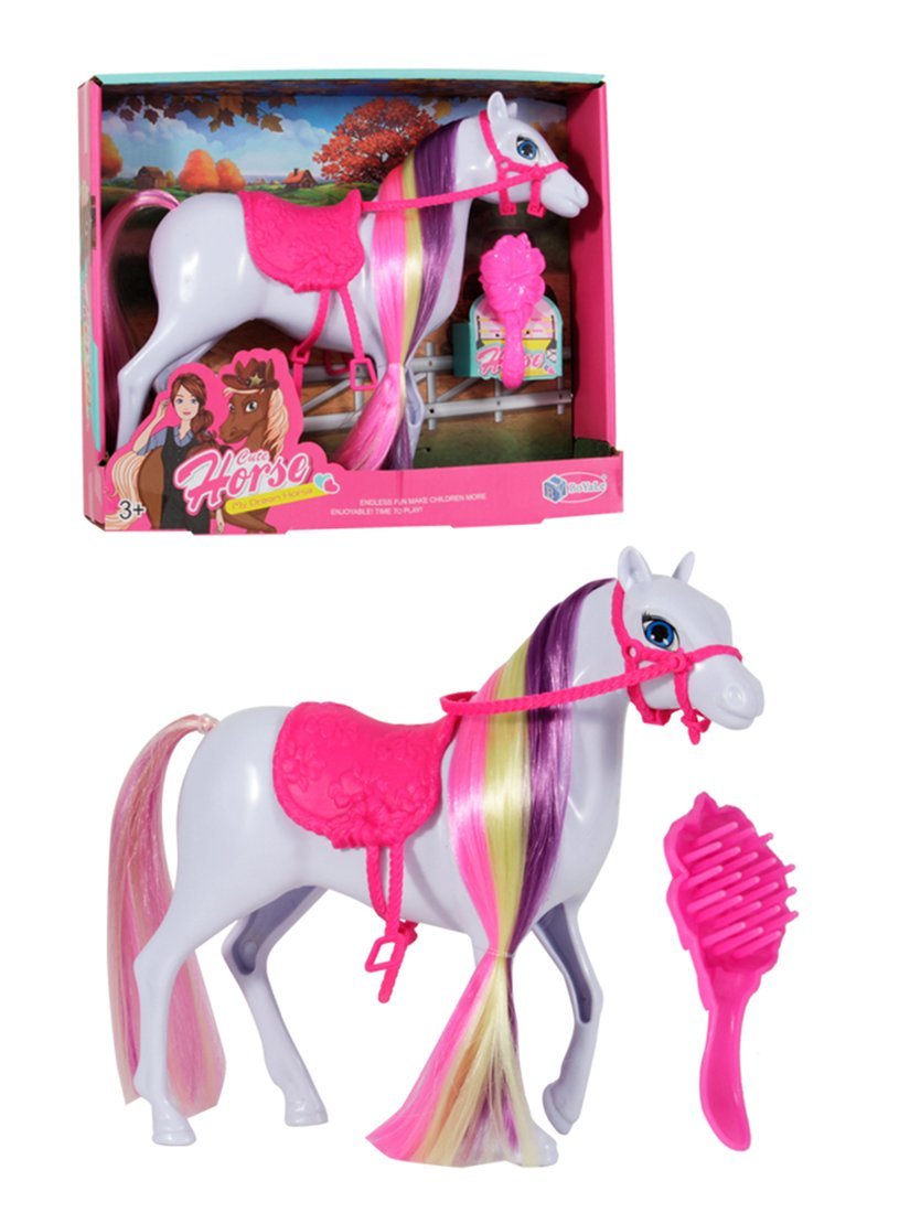Игровой набор Лошадка, в компл. предм. 2 шт. Наша Игрушка BYL33035-1