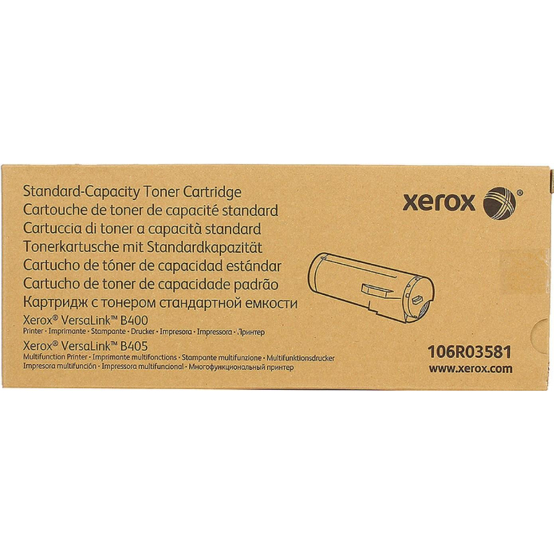 Тонер-картридж Xerox 106R03581 чер. для VL B400/B405 718440
