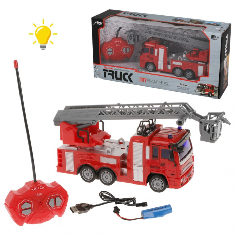 Автовышка р/у, 4 канала, свет, аккумулятор, USB шнур Наша Игрушка QH833A-3