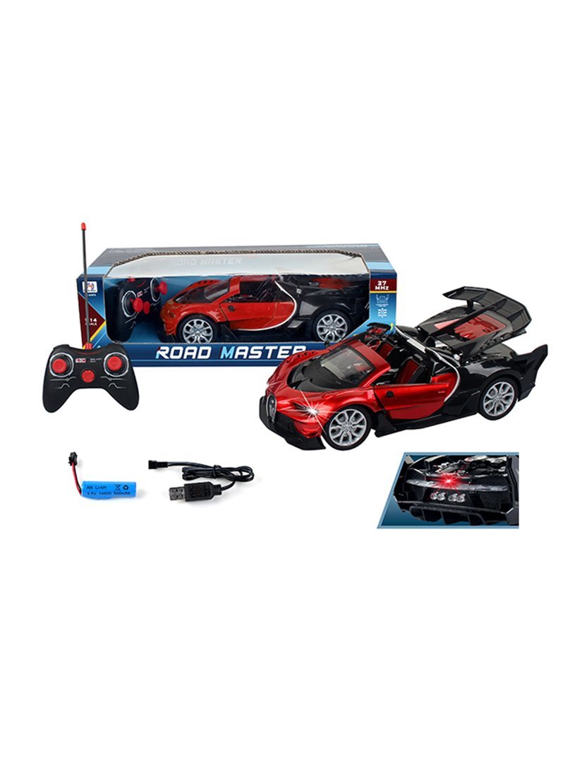 Гоночная машина радиоуправляемая, 5 каналов, свет, аккумулятор, USB шнур Наша Игрушка 338-22