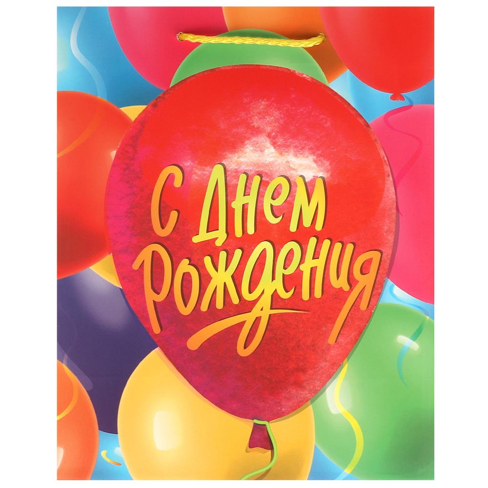 Пакет матовый m, 18х23х10 см. для подарка Чудо праздник PM-104392-HB3