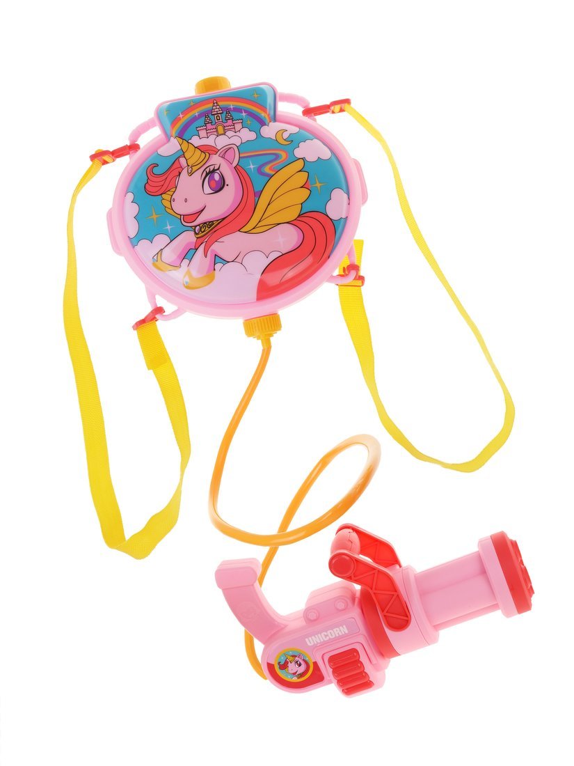 Бластер водяной-рюкзак Единорог Наша Игрушка HC068-5