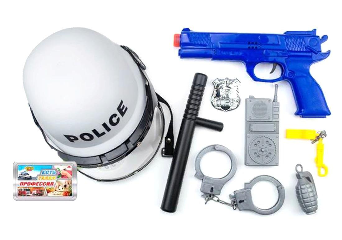 Игровой набор Полиция, в комплекте: предметов 8шт. Наша Игрушка M0771