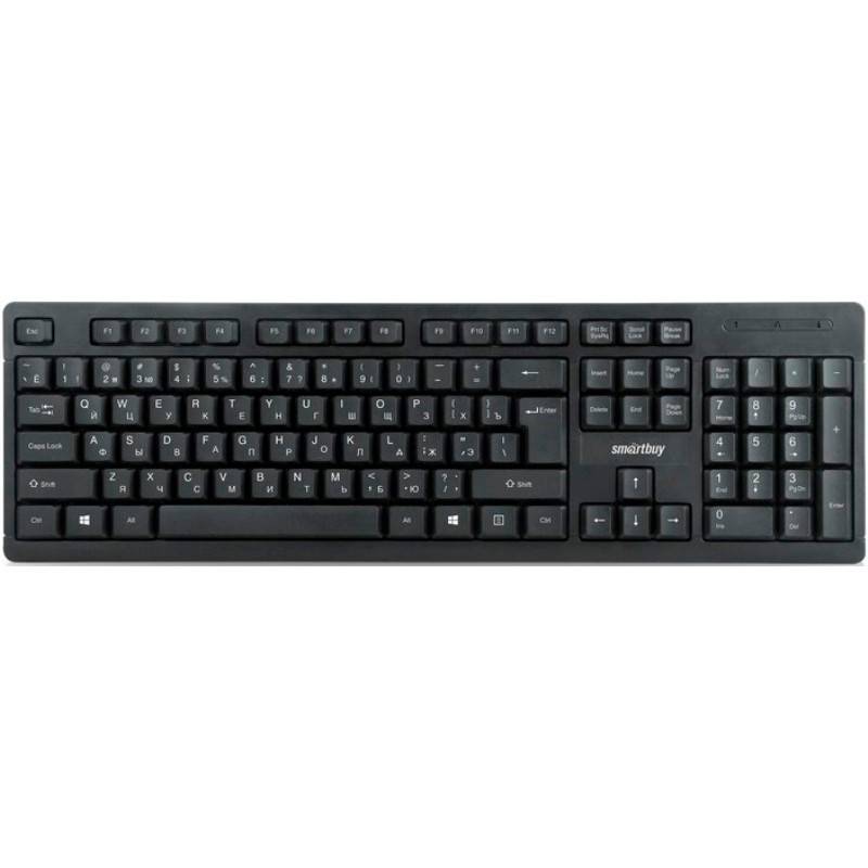 Клавиатура Smartbuy ONE 112 USB (SBK-112U-K) черная 1072355