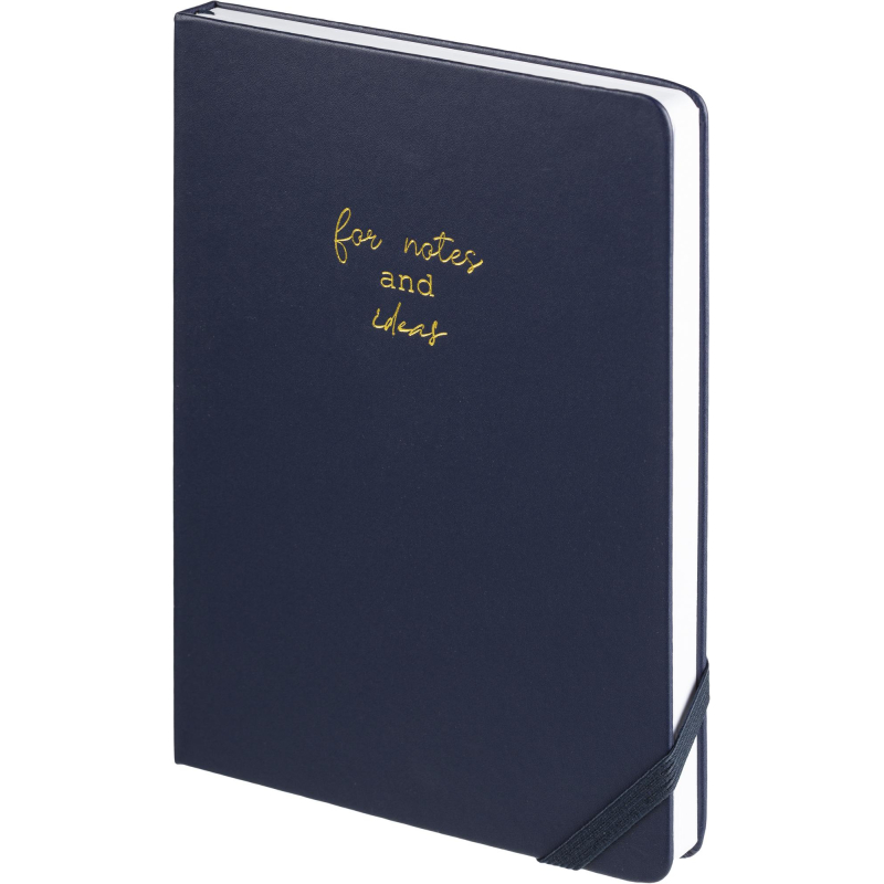 Ежедневник недатир. , темно-синий, А5,140x200мм, 136 л. ATTACHE 1397680