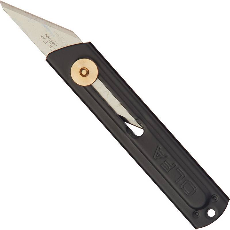 Нож универсальный 18мм OLFA  с выдвижным 2-х сторонним лезвием СК-1 544753