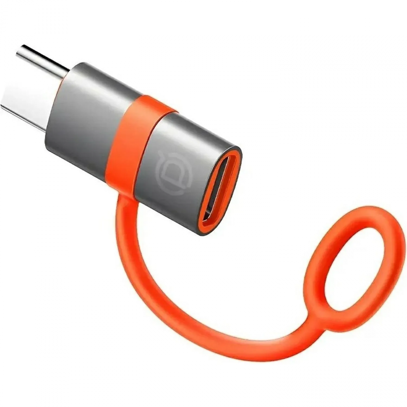 Адаптер PERO AD17, Lightning (F) - USB-C (M) серый 2398717 4673759571099