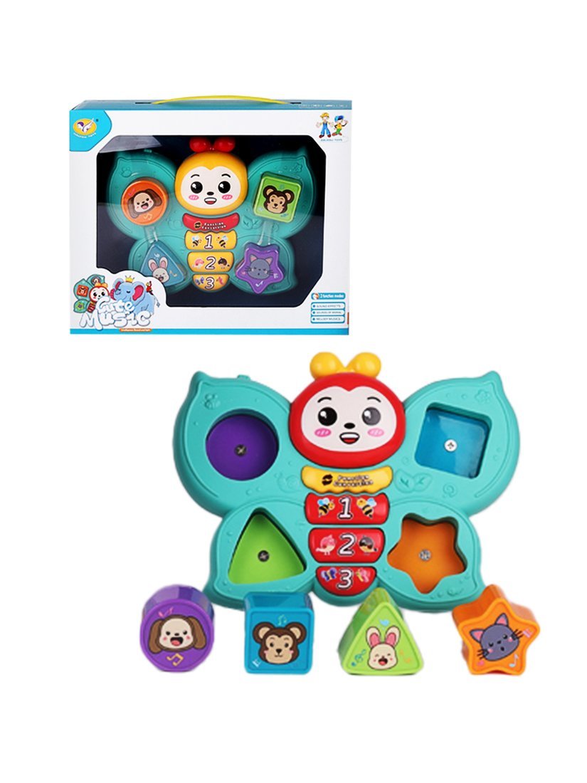 Сортер Мотылек, звук/свет Наша Игрушка 855-156A