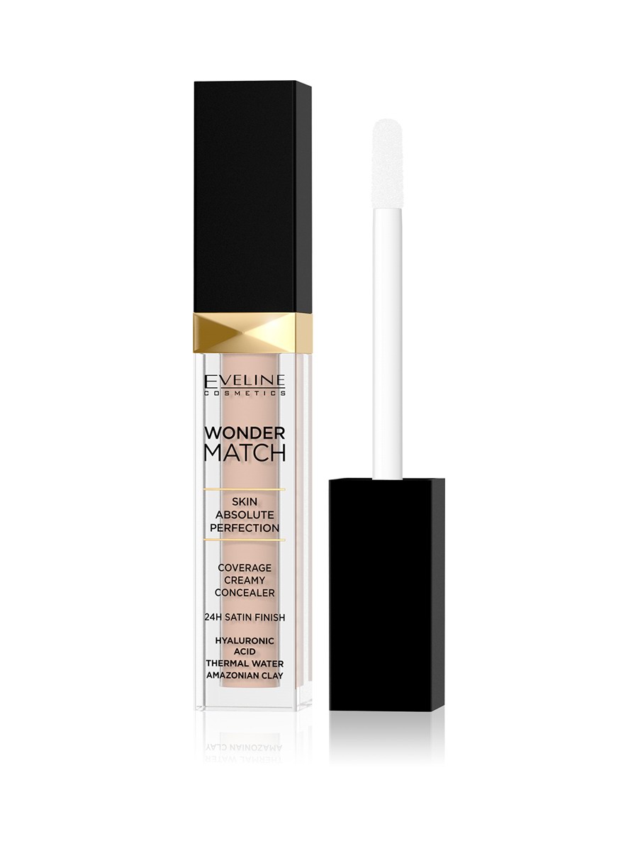 EVELINE WONDER MATCH Кремовый консилер №035 Beige 7мл 5903416027188