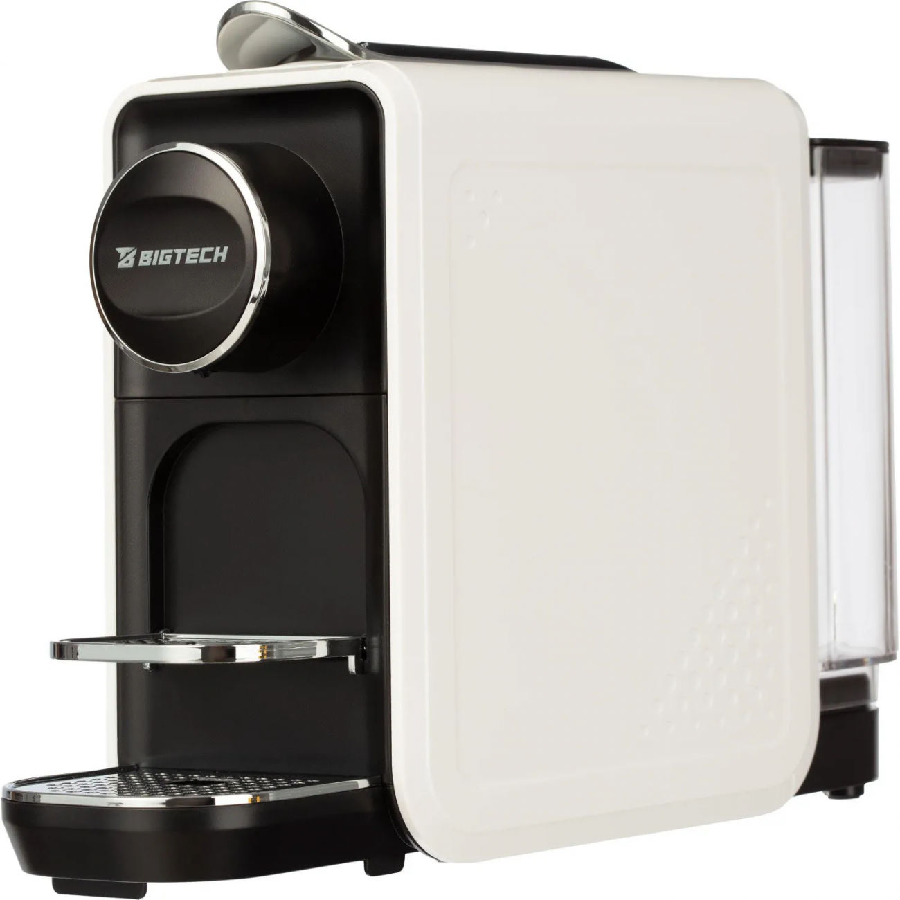 Кофемашина капсульная BigTech EСM302W, 0,7литра, 1400 Вт, белая 2008956