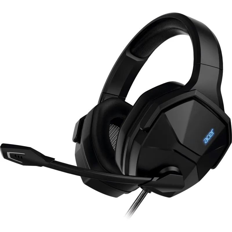 Гарнитура Acer OHW312 черный 2м мониторные USB (ZL.HDSEE.007) 2067192