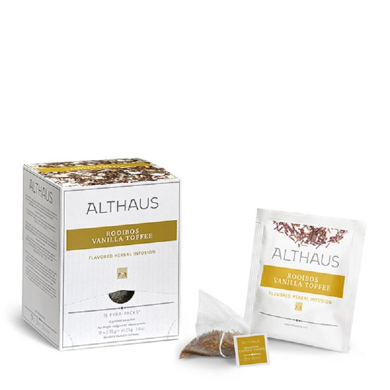 Чай Althaus Rooibos Vanilla Toffee Pira Pack, 15пак TALTHL-P00008 1670171