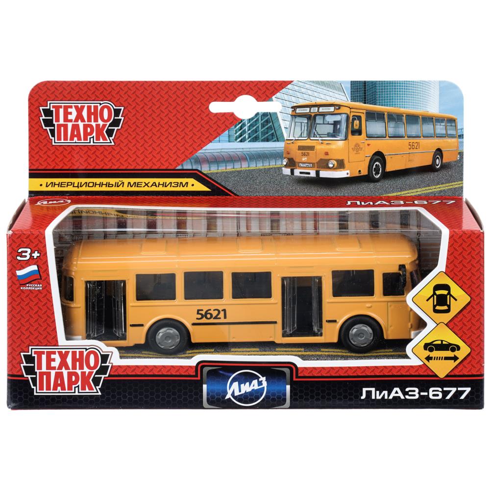Машина металлическая Лиаз Автобус, 15 см, Технопарк SB-16-57WB (48)