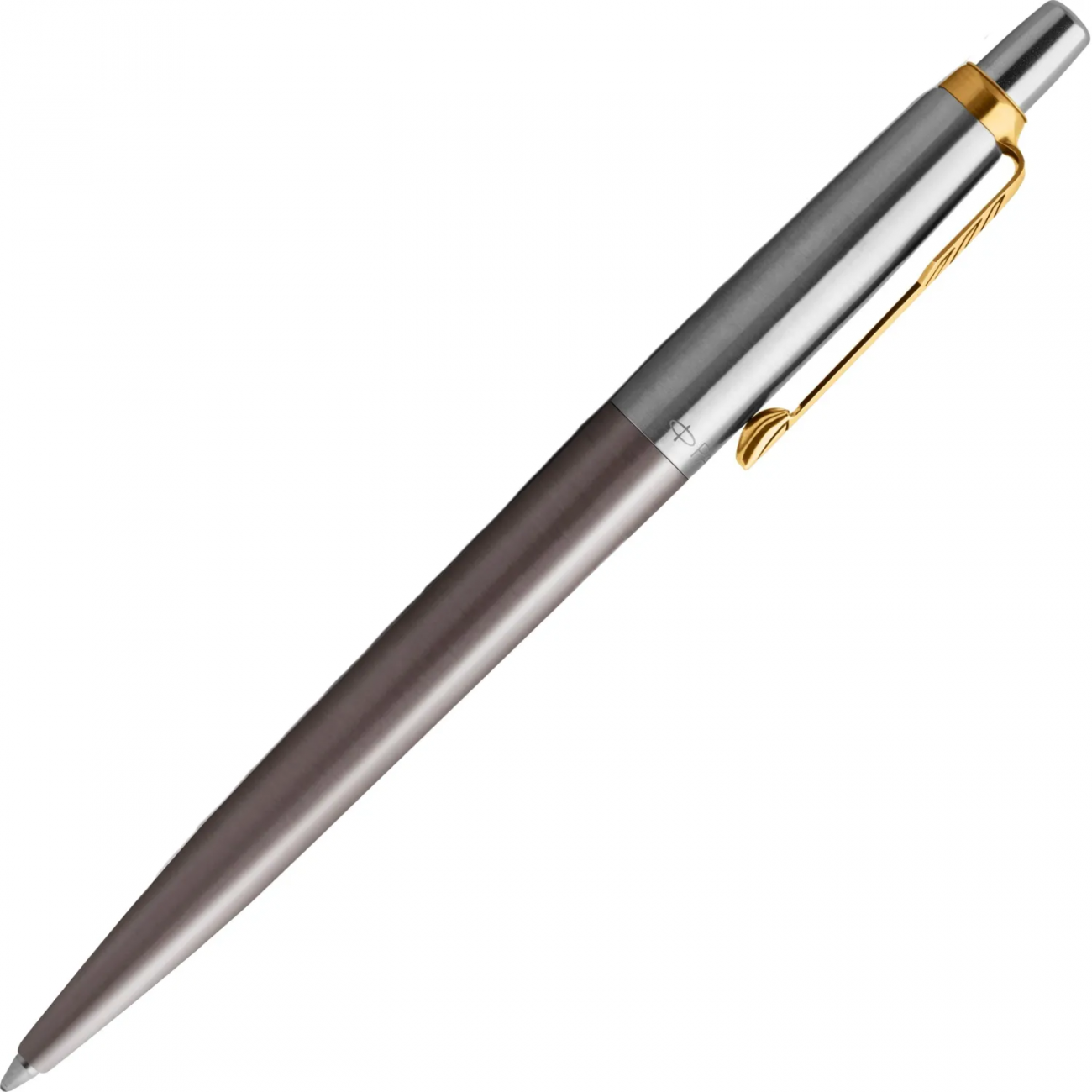 Ручка шарик. Parker Jotter Grey GT 1мм,кнопочн,синий,подар.кор, 2213723 2401188