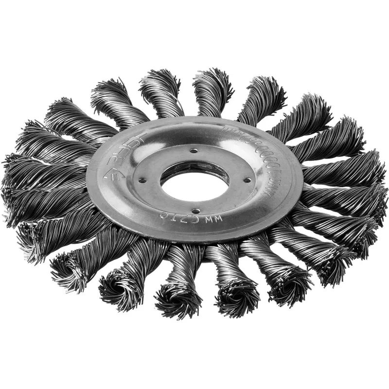 Корщетка для УШМ ЗУБР Профи d125х22.2мм, дисковая, крученая (35190-125_z02) 1711905