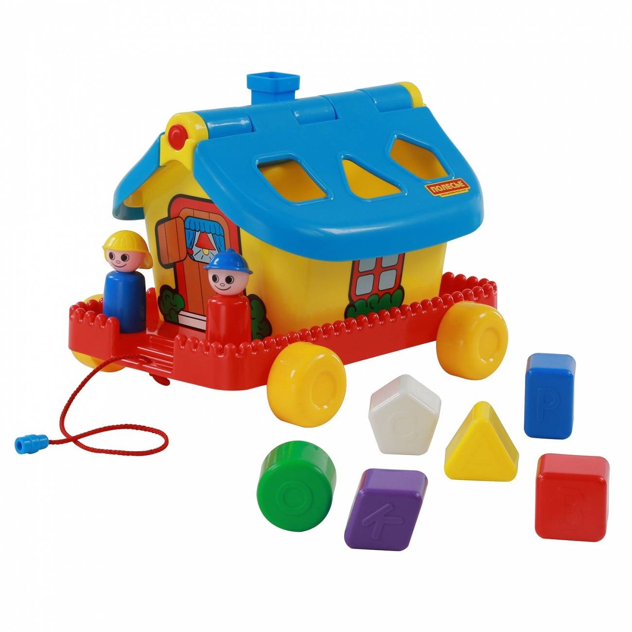 Садовый домик на колесиках, игрушка Полесье 56443