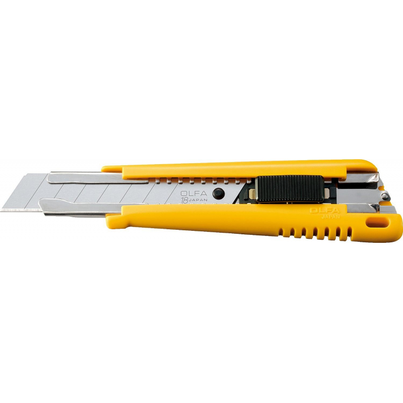 Нож OLFA с металлической направляющей, автофиксатор,18мм, OL-EXL 1485479