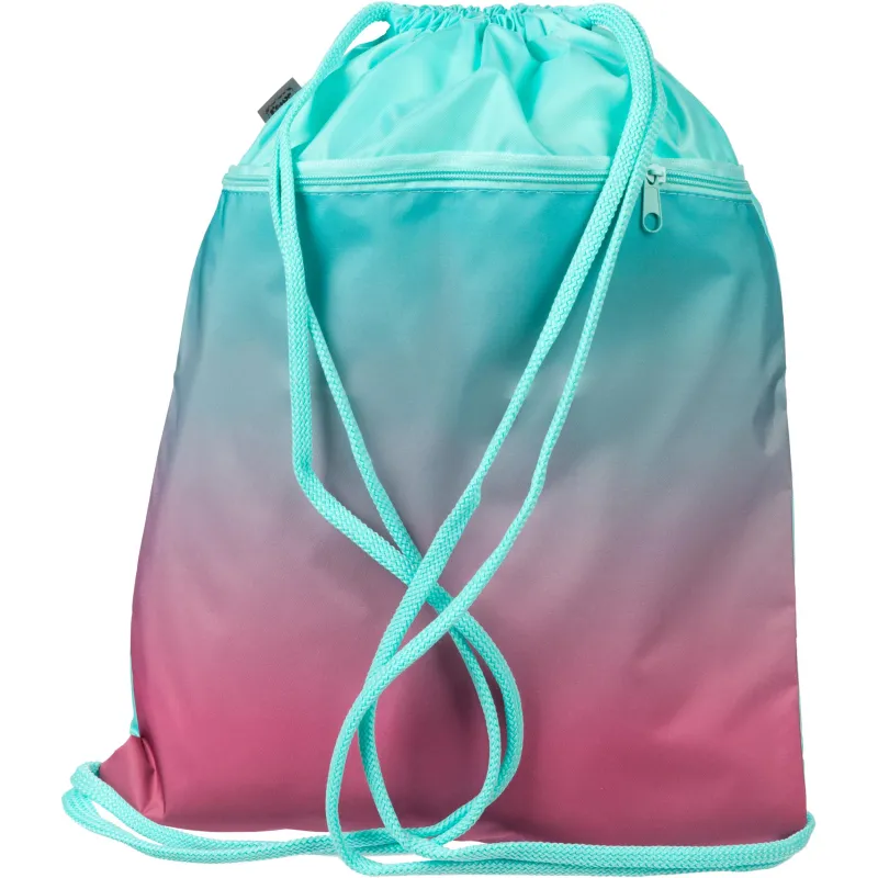 Мешок для обуви Градиент розовый, 360х470 мм,карман, МО-26-2 Комус Класс 1557010