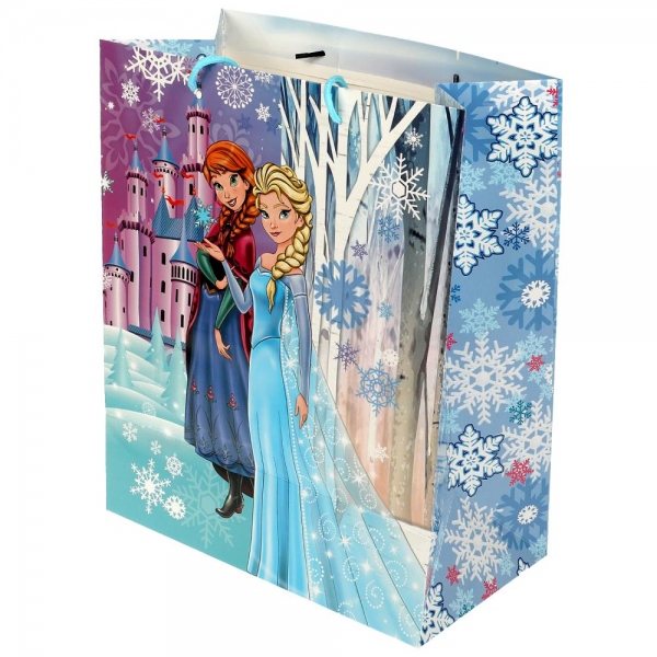 Пакет подарочный размер L, 26х32х14 см. глянец Чудо праздник PL-84310-FRZ (120)