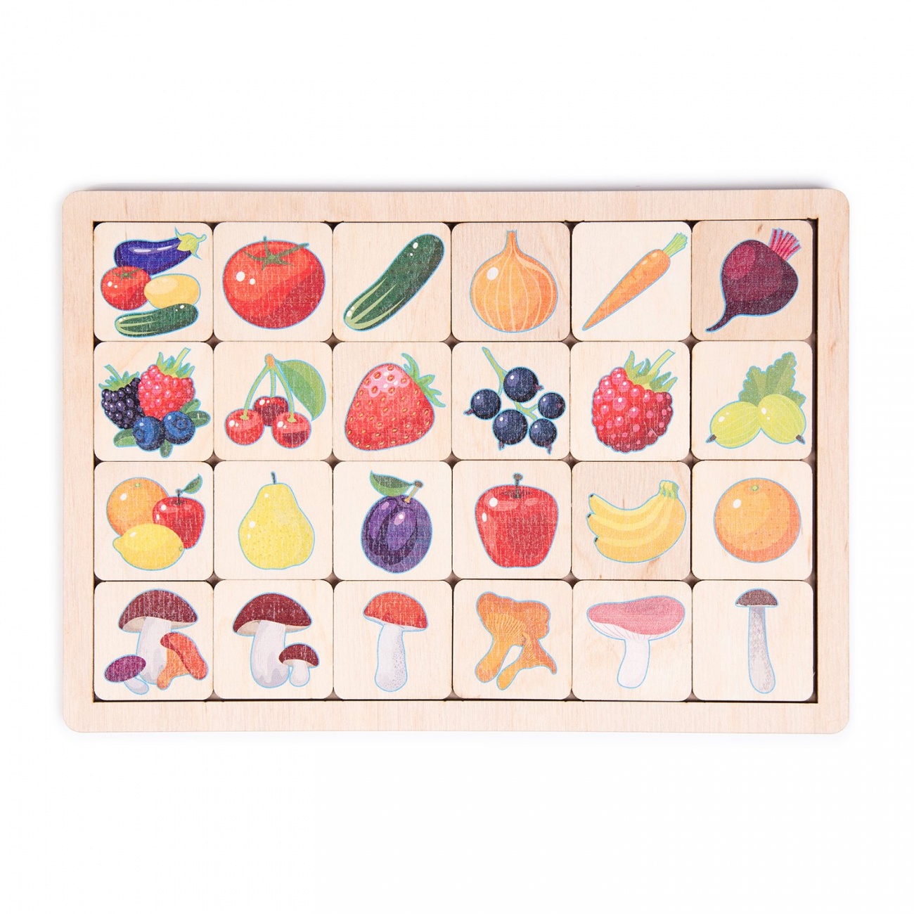 Настольная игра "Овощи-фрукты" Десятое Королевство 00740