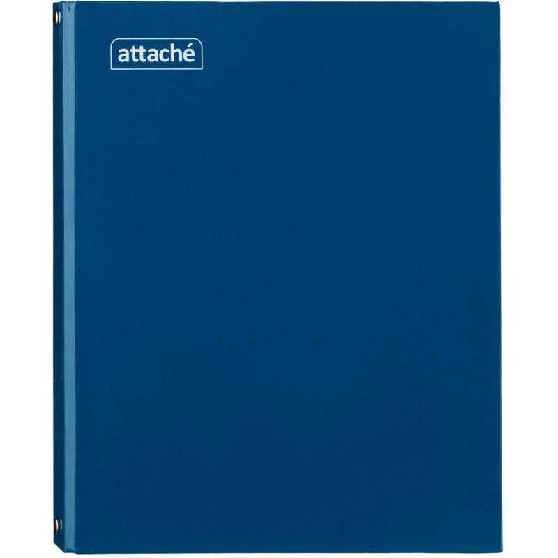 Бизнес-тетрадь А5 80л ATTACHE, на кольцах,синий, обложка 7БЦ 1397322