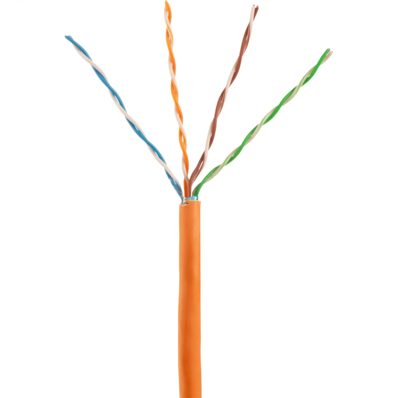Кабель BigTech BT-CECR-010 медь FTP 4 пары, кат.5e AWG24 LSZH 305м оранж 2208482