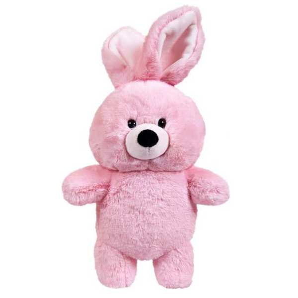 Флэтси Кролик розовый, 27см игрушка мягкая Abtoys M5065
