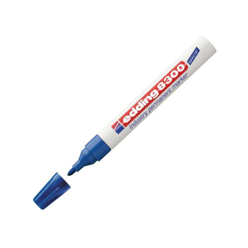 Маркер промышленный Edding E-8300/3 для жирных и пыльных поверхностей синий (1.5-3 мм) 515938